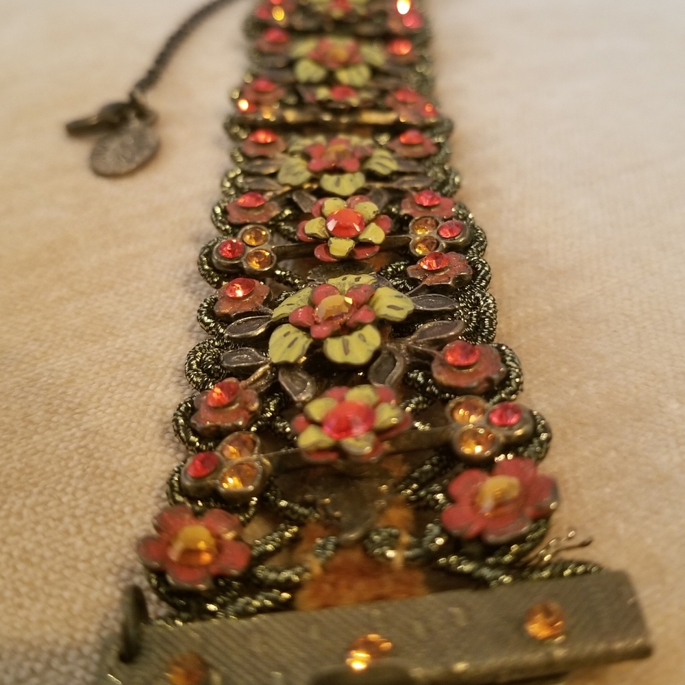 🔥 Michal Negrin Bracelet - Burnt Orange